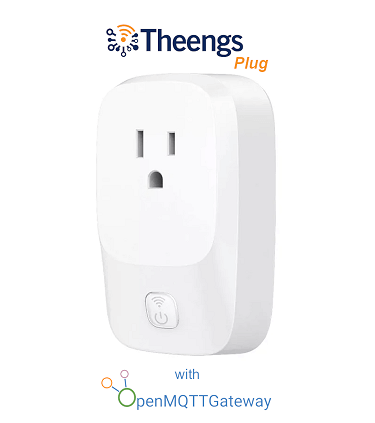 Theengs Smart Plug ESP32 BLE MQTT Gateway